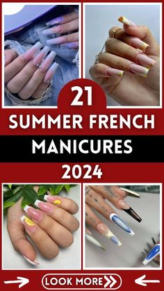 #NailDesign#SexyNails#BeautifulNails#NailTrends#NailFashion#NailObsession#NailPerfection#NailAddict#GelNails#DIYNails#NailTutorial#NailManicure#NailSwag#NailDesignIdeas#NailArtLovers#NailArtFashion#NailArtGoals#SummerNailIdeas#SummerNailGoals#SummerNailLove#SummerNailSwag#SummerNailManicure Summer Nails Idea Summer French Manicure, French Manicures, Diy Techniques