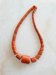 Coral necklace. Antique coral necklace. Coral Antiquo. Real genuine old coral necklace. Enjoy by real antique Mediterranean corals with us ! The necklace was created novadays with using tradition antique materials. If you want to have the really antique strand of corals in your collection - take the opportunity. Don*t hesitate to ask any question about our amazing necklace BEFORE YOUR PAYMENT, we would be glad to give you exhaustive information about it! 1 strand necklace, the total weight 38,81 Traditional Coral Necklace With Gemstone Beads, Traditional Coral Necklace With Large Beads, Artisan Hand-strung Red Coral Necklace, Vintage Red Coral Single Strand Beaded Necklace, Vintage Single Strand Red Coral Beaded Necklace, Vintage Single Strand Red Coral Beaded Necklaces, Vintage Red Coral Single Strand Jewelry, Vintage Single Strand Red Coral Jewelry, Vintage Style Single Strand Red Coral Jewelry