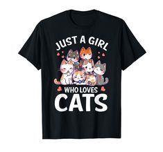 PRICES MAY VARY. cat girl gift I cat women gift I treat yourself and your loved ones to this cute girl cat I cute women cat. a great surprise for kitten lover I cat fan I make a statement with this great I cat present. cat gift for girls I cat gift for women I cat clothes I for young and old. cat for girls I cat for women I cat girl gift idea I cat women gift idea I cute cat I sweet cat I cat girl I cat women I cat lady I colorful cat I cat art Lightweight, Classic fit, Double-needle sleeve and Cat Themed Clothes, Cat Dad Shirt, Cat Dad Gifts, Kitten Lover, Cat Mom Gifts, Cat Lover Shirt, Mama Cat, Cat Themed, Cat T