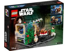 LEGO Star Wars 40658 Millennium Falcon Holiday Diorama with Chewbacca and BB-8