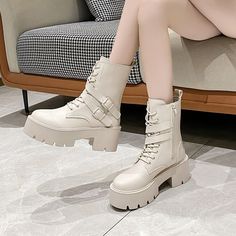 Shipping: Worldwide Express Shipping AvailableDelivery time: 7-15Days Fast ShippingReturns: Fast refund, 100% Money Back Guarantee.Brand Name: BKQUBoot Type: Martin BootsShaft Material: PUOutsole Material: RubberUpper Material: PUOrigin: Mainland ChinaCN: HenanSeason: WinterInsole Material: EVAHeel Type: Square heelLining Material: PVCBoot Height: Mid-CalfItem Type: BootsFashion Element: SewingDepartment Name: AdultToe Shape: Round ToeHeel Height: Med (3cm-5cm)With Platforms: NoStyle: sexyis_han Synthetic Platform Boots With Zipper And Round Toe, Beige Boots With Zipper Closure And Round Toe, Casual Lace-up Moto Boots With Zipper, Outdoor Lace-up Boots With Zipper Closure And Round Toe, Outdoor Lace-up Boots With Zipper And Round Toe, Outdoor Lace-up Boots With Zipper Closure, Casual High-top Platform Boots With Zipper, Casual High-top Platform Boots With Zipper Closure, Punk Motorcycle