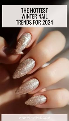 As the temperature drops and winter approaches, it’s time to elevate your nail game with the hottest trends for the 2024-2025 season. This year’s winter nail styles are all about embracing elegance, shimmer, and a touch of frosty glamour. From luxe gold foils that bring warmth to chilly days, to icy French tips that mimic the sparkle of fresh snow, these designs will keep your nails looking chic and on point. Whether you’re preparing for a festive party or cozying up by the fire, these winter nail trends will make a statement all season long. Natural Nails For Christmas, 2025 Nail Shape Trends, Chrome Winter Nails 2024, Glazed Neutral Nails, 2024 Nye Nails, Nail Colors For New Years, Taupe Gold Nails, Holiday 2024 Nail Trends, Chocolate Chrome Nails Almond