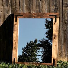 Lulight - Etsy Frame Bathroom Mirror, Rustic Mirror, Wall Mirrors Entryway, Hallway Mirror