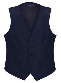 PRICES MAY VARY. Formal Suit Vest, 5 Buttons, Fully Lined, Adjustable Back Strap, 2 Pockets, 70% Polyester / 30% Rayon Navy Formal Suit, Wedding Party Groomsmen, Tweed Vest, Mens Suit Vest, Suits Dress, Sport Shirts, Formal Suit, Halloween 2024, Lifestyle Products