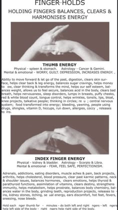 Holding Fingers, Jin Shin Jyutsu, Yoga Mudras, Reflexology Massage, Shiatsu Massage