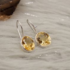 Citrine Earrings, 925 silver earrings, Sterling Silver Earring, Statement Earring, Unique Earrings, Gemstone Earrings, November Birthstone Earrings, Cute Earrings, Boho Earrings, Gifts for her, Gifts for women, gifts for mom, bridesmaid gift, Birthday gifts, Mothers Day Gift Check these jewelry here https://www.etsy.com/uk/listing/766277120/kyanite-and-citrine-earrings-silver-stud https://www.etsy.com/uk/listing/720699824/rose-quartz-and-aqua-chalcedony-earrings Classic Citrine Earrings, White Gold Sterling Silver Birthstone Earrings, Silver Citrine Earrings For Gift, Citrine Jewelry For Pierced Ears As A Gift, Fine Jewelry Citrine Earrings As Gift, Sterling Silver Oval Crystal Earrings For Gift, Oval Sterling Silver Crystal Earrings For Gift, Yellow Round Sterling Silver Earrings, Anniversary Citrine Drop Earrings