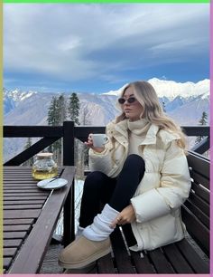 winter outfit ideas | winter fits | December January February cold winter chic outfit ideas | #winter #outfits #wintercoutfits Chile Winter Outfit, Switzerland Winter Outfits Women, Argentina Winter Outfit, Snow Dinner Outfit, Mountain Look Outfit, Santiago Chile Outfit, Buenos Aires Style, Winter In Switzerland Outfits, Banff Outfit Winter