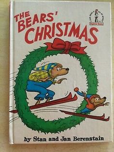 Bernstein Bear, Dr. Seuss, Beginner Reader, Berenstain Bears, Beginner Books, Christmas Book, Childrens Christmas, Random House, Vintage Children's Books