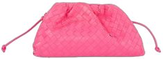 Bottega Veneta Mini Pouch, Bottega Veneta Clutch, Magnetic Frame, Mini Pouch, Mini Pouches, Pink Leather, In Hot, Bottega Veneta, Leather Crossbody Bag