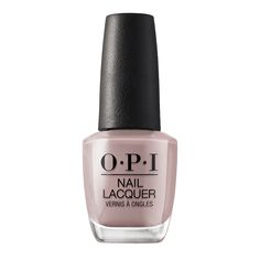 With a superior range of shades and the hottest special effects and textures, OPI is the go-to brand for nail fashion. OPI Berlin There Done That Nail Lacquer | Gray | .5 oz. | Sally Beauty Opi Fall, Nail Base Coat, Brown Nail Polish, Opi Polish, Opi Nail Colors, Red Carpet Manicure, Edge Nails, Best Nail Polish, Pearl Nails