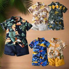 Dress your little one in style with our Summer Toddler Boys Hawaiian Shirt & Matching Shorts set! Made with a comfortable and breathable blend of cotton and polyester, this fashion-forward set is perfect for the summer. With a turn-down collar and short sleeves, your child will look and feel cool. Available in sizes 12-24 months, 25-36 months, and 4-6 years. Perfect for kids who love to play and explore! Estimated Delivery 14 Days-excluding weekends and holidays SPECIFICATIONS Material: COTTON / Summer Playwear Tops Short Sleeve, Multicolor Cotton Short Set For Spring, Summer Playwear Tops With Short Sleeves, Casual Printed Cotton Sets, Spring Multicolor Cotton Short Set, Playful Cotton Sets For Beach Season, Summer Playwear Cotton Tops, Blue Cotton Beach Season Sets, Summer Cotton Tops For Playwear