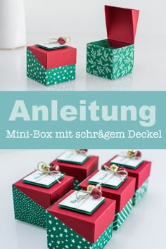 mini box mit schargem deckel