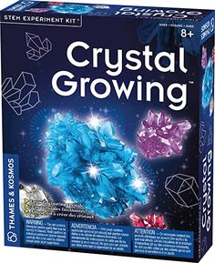 the crystal growing kit in its box