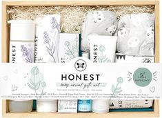 the honest box is filled with products for women