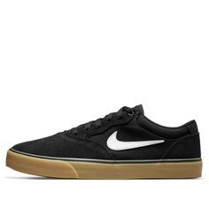 Nike Chron 2 SB 'Black Gum Light Brown' DM3493-002 (SNKR/Skate/Casual/Low Top/Shock-absorbing) Black Gums, Nike Sb, Low Top, Light Brown, Gum, Nike, Black