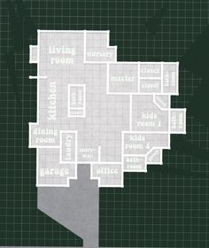 the floor plan for an apartment building