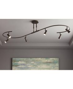 in stock Track Lighting Bedroom, Hallway House, Ceiling Track Light, Bedroom Ceilings, Track Lighting Kits, Track Lighting Fixtures, S Wave, Track Light, Adjustable Lighting