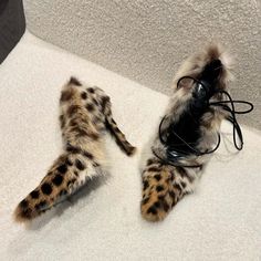 Instagram Boots With Leg Warmers, Trendy Heels, Fur Shoes, Swag Shoes, Snow Leopard, Trendy Sneakers, Leopards, Crazy Shoes, Dream Shoes