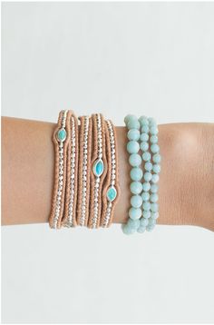 Ruby Tuesday, Turquoise Wrap Bracelet, Bracelets Collection, Bracelets Charm, Chan Luu, Leather Wrap Bracelet, Bracelet Collection, Leather Wraps, Charm Bracelets