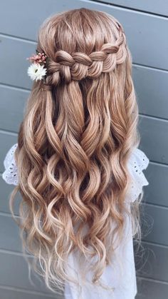 Braided Tutorial, Hair Down With Braid, Half Up Half Down Braided, Pageant Hair, Hairstyles Indian, Dance Hairstyles, Long Hair Wedding Styles, Hair Homecoming, Homecoming Hair Down