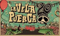 an advertisement for the 20th anniversary celebration of la viea bercca in mexico