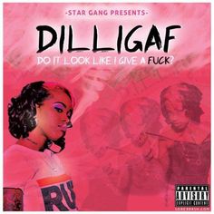 the cover art for dilligaf's album, do i look like i have