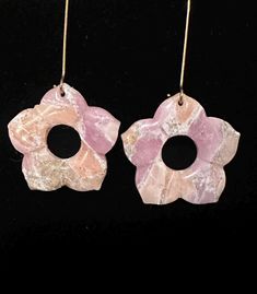 These cute pink faux stone flower dangles will make any outfit fun and flirty! Pink Flower Shaped Pierced Earrings, Bohemian Pink Earrings With Flower Charm, Pink Bohemian Flower Earrings, Pink Flower Earrings With Ear Wire, Bohemian Pink Flower Earrings, Faux Stone, Quartz Rose, Flower Shape, Cute Pink