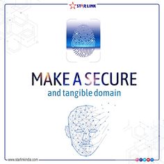 the cover of make a secure and tangmble domain with an image of a man's face