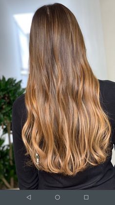 Honey Brown Balayage Brunettes, Balayage Caramel Hair, Honey Brown Hair, Hair Color Caramel, Brown Hair Inspo, Bridal Hair Buns, Ginger Hair Color, Honey Blonde Hair