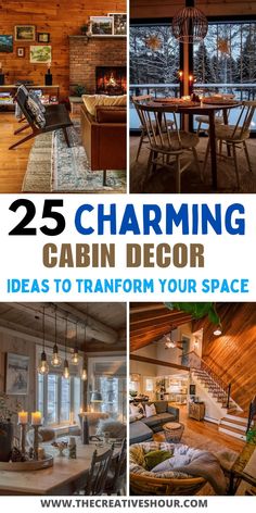 25 charming cabin decor ideas to transform your space