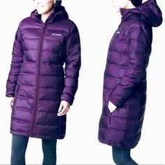 Brand New With Tags! $300 Retail Phenomenal Quality My Original Photos By Me With Parka Laid Flat On Hardwood Floor Are True To Color Guaranteed Columbia Sportswear Size Xs Women. Tapered, Silhouetted Fit. Thinsulate - Down Insulated Style Without The Bulkiness. Plum Purple Long Puffer Casual Puffer Jacket For Travel, Hooded Puffer Jacket For Fall Travel, Winter Travel Outerwear With Zipper Closure, Fitted Winter Travel Outerwear, Winter Travel Hooded Jacket With Pockets, Long Sleeve Puffer Jacket For Travel In Fall, Winter Travel Puffer Outerwear, Fall Travel Puffer Jacket, Winter Travel Puffer Jacket