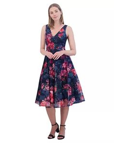 Women's Dresses by Occasion - Macy's Midi Cocktail Dress, Eliza J, Formal Wedding, Full Skirt, Nordstrom Dresses, Fit Flare Dress, Fit & Flare, Flare Dress