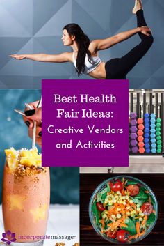 Health Fair Activities, Fair Activities, Event Ideas Creative, Wellness Weekend