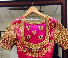 Latest 25 Aari Work Blouse Design Catalogue (2024) - Tips and Beauty Latest Maggam Work, 2024 Tips, Latest Maggam Work Blouses, Cut Work Blouse, Stone Work Blouse, Blouse Maggam Work, Work Blouse Designs, 2024 Images, Maggam Work Blouse