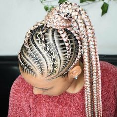 Cleaning Shoes, Lemonade Braids Hairstyles, Easy Short Haircuts, Colored Braids, Braided Bun Hairstyles