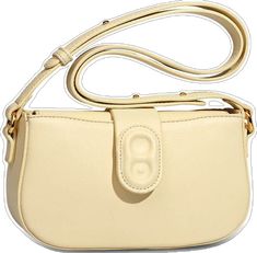 Beige Leather Baguette Bag With Phone Pocket, Trendy Crossbody Baguette Bag With Gold-tone Hardware, Evening Beige Baguette Bag With Adjustable Strap, Beige Evening Baguette Bag With Adjustable Strap, Beige Baguette Bag With Adjustable Strap For Evening, Cream Clutch Bag With Adjustable Strap, Cream Crossbody Shoulder Bag With Adjustable Strap, Trendy Pouch Baguette Bag With Gold-tone Hardware, Cream Rectangular Baguette Bag With Gold-tone Hardware