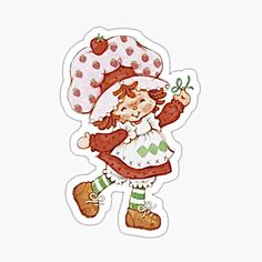 Strawberry Shortcake Stickers Printable, Melanie Martinez Stickers Printable, Strawberry Sticker Printable, Strawberry Shortcake Print, Vintage Hello Kitty Stickers, Stickers Cool, Vintage Strawberry Shortcake, Vintage Strawberry, Cicely Mary Barker