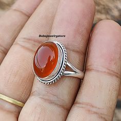 Welcome to our shop  Carnelian Ring, 925 Sterling Silver Ring, Women Ring Gemstone Ring, Handmade Ring, Silver Jewelry Ring, Peace Ring, Statement, Beautiful Ring, Designer Ring, Natural Ring, Gift For Her, Thanks for visiting our shop! Silver Carnelian Rings For Gift, Silver Carnelian Ring As A Gift, Silver Carnelian Rings Spiritual Style, Silver Carnelian Spiritual Ring, Silver Carnelian Ring Stamped 925, Carnelian Cabochon Ring, Silver Rings With Polished Carnelian, Silver Carnelian Rings With Polished Finish, Unique Silver Carnelian Rings