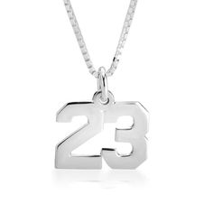 Lucky Number Necklace by HouseofVV on Etsy Number Necklace, Lucky Number, Personalized Necklace, Chain Lengths, Charm Necklace, Necklace Etsy, Jewelry Necklaces