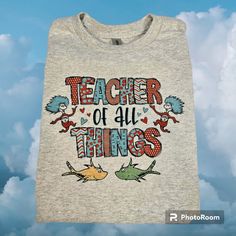 Cute Design ! Custom Made And Will Ship Within A Few Days! On Gildan Unisex Short Sleeve Check Out My Page For More Designs Infant Teacher Shirts, Infant Teacher, Teacher Tee Shirts, Math Teacher Shirts, Class Shirt, Bleach T Shirts, Teacher Tees, Orange T Shirts, Lady Grey