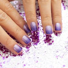 NEW Color Street Nail Strips PETITE Achieve Grapeness (purple glitt) Color Street Purple, Spring Pedicure, Street Makeup, Glitter French Manicure, Nail Styles, Clear Nails