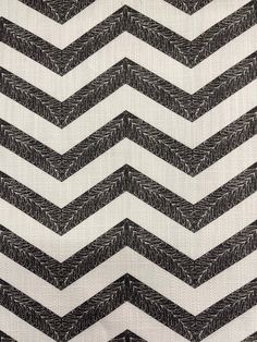 black and white zigzag pattern on fabric