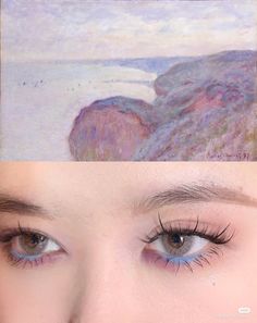 Eyes Inspiration, Watercolor Makeup, Makeup Purple, Purple Makeup, One Year Ago, Eye Makeup Art, Kiss Makeup