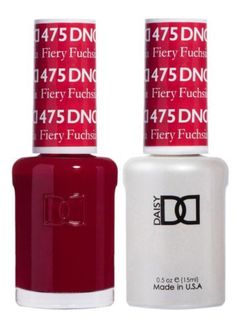 DND Gelcolor - Fiery Fuchsia 0.5 oz - #475 DND Anime Nails, Red Nail Polish, Beyond Beauty, Fancy Makeup, Red Nail, Get Nails, Fall Nail Colors, Coffin Nails Designs