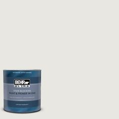 a can of behr ultra white paint