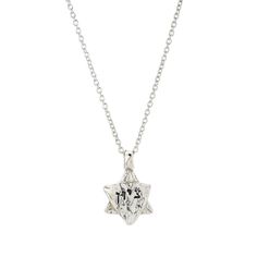 Western Wall Jewelry Western Wall, Star Of David, Sterling Silver Charm, Silver Charms, Chain Lengths, Charm Necklace, Diamond Necklace, Silver Necklace, Texture