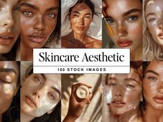 90 aesthetic skincare & beauty stock images. This collection is perfect for beauty bloggers, skincare professionals, and businesses in the beauty and self-care industry. Each image is created with care using AI technology, showcasing stunningly realistic visuals of natural beauty, healthy skin, and luxurious skincare products. ★ What's Included: - 90 AI-generated stock images - High resolution 300dpi - 3000px x 3750px - 4:5 aspect ratio - perfect for Instagram posts ★ Features: - High-Quality Images: Each AI-generated photo is designed to ensure the highest quality and realism. - Aesthetic Appeal: Carefully curated images for consistent branding. - Diverse Models: A variety of models showcasing diverse skin types and tones, promoting inclusivity and representation. - Detailed Close-Ups: Cl Realism Aesthetic, 90 Aesthetic, Esthetician Business, Diverse Models, Luxurious Skincare, Skincare Branding, Photos Aesthetic, Aesthetic Skincare, Skincare Aesthetic