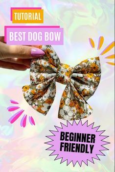 Ever wondered how to make an amazing bow tie for your poochWell we're here to show you howPATTERN NOW AVAILABLE FOR PURCHASE 👇s://etsy.me/3xxn0wQ... Diy Dog Collar Bow, Dog Bow For Collar Diy, Puppy Bow Tie, Bow For Dog Collar Diy, Dog Bow Sewing Pattern, Dog Collar Accessories Diy, Pet Accessories Sewing, Dog Accessories Sewing Patterns