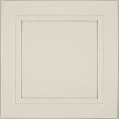 an empty white square frame on a gray background