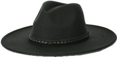 Elegant Leather Fedora For Fall, Trendy Black Leather Hat, Elegant Leather Hat For Fall, Elegant Leather Felt Hat For Fall, Chic Leather Hat For Fall, Trendy Adjustable Leather Hat, Trendy Leather Hat For Fall, Black Leather Hat Bands For Winter, Black Leather Wide Brim Hat